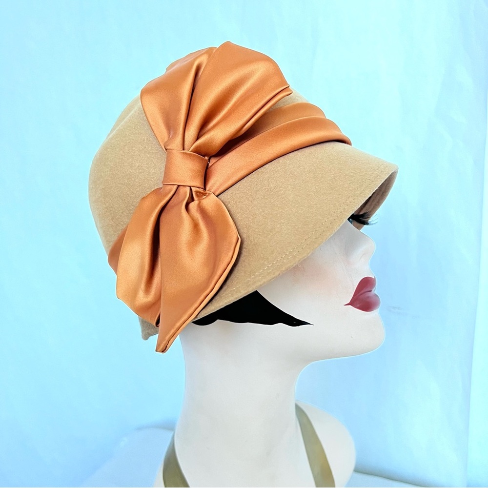 Vintage Henry Pollak New York Cloche Flapper Style 20s Hat - Picture 9 of 15
